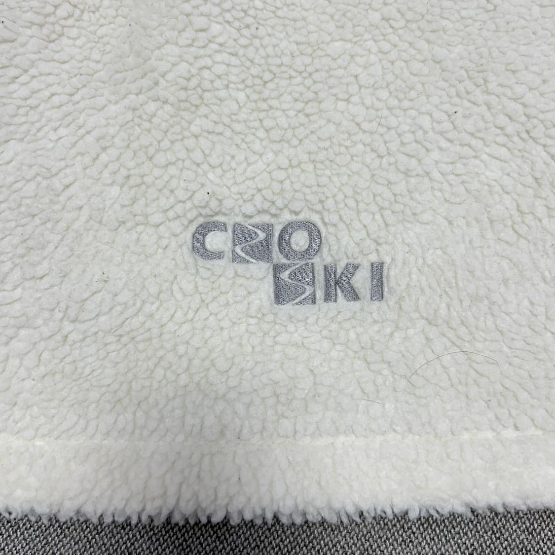 미즈노 크로스키 아이보리 후리스(S) 상품이미지5