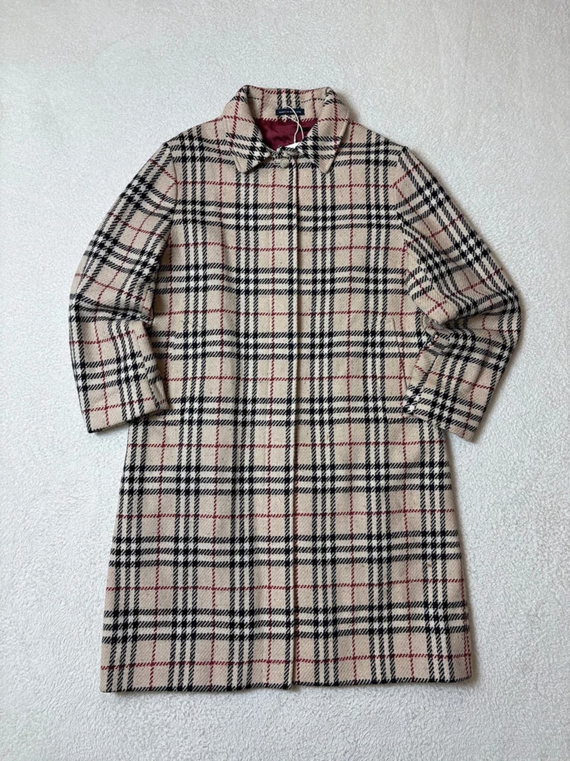 버버리 90's 노바체크 울 100% 시그니처 코트 PN6598    상품이미지1