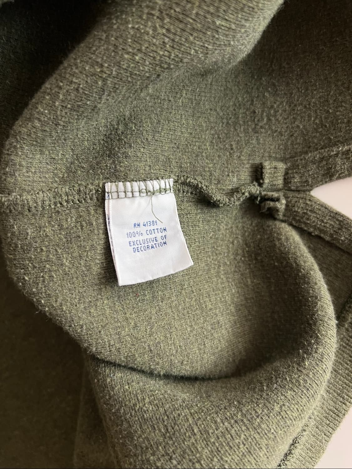 폴로 랄프로렌 카키 하프집업 니트 XL 상품이미지4