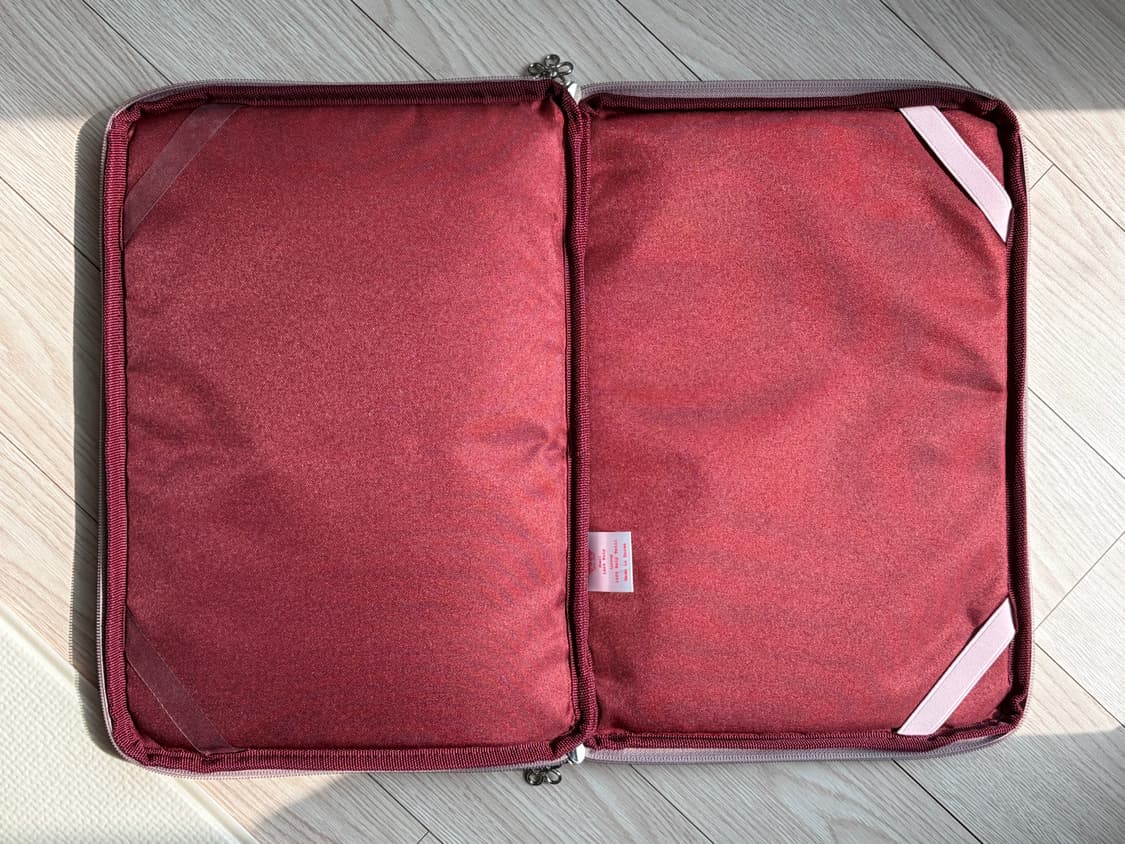 시월107 노트북슬리브 핑크 13-14인치용 상품이미지7