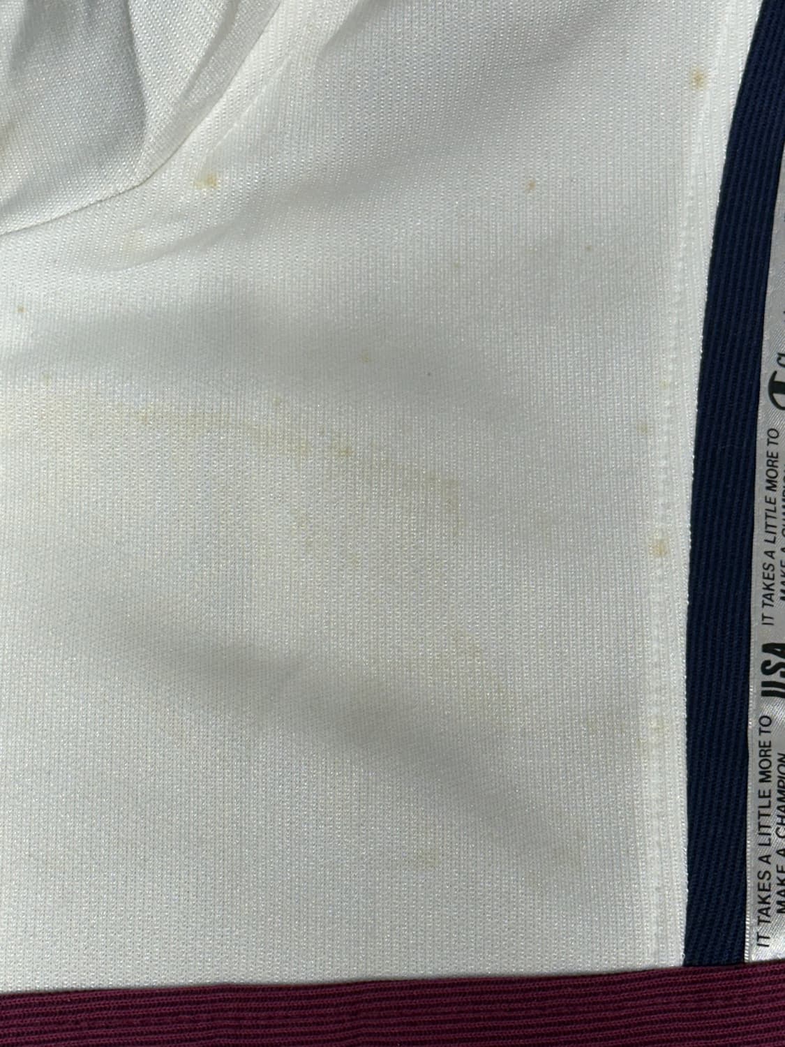 챔피온 화이트 네이비 오버핏 트랙탑 져지 상품이미지9