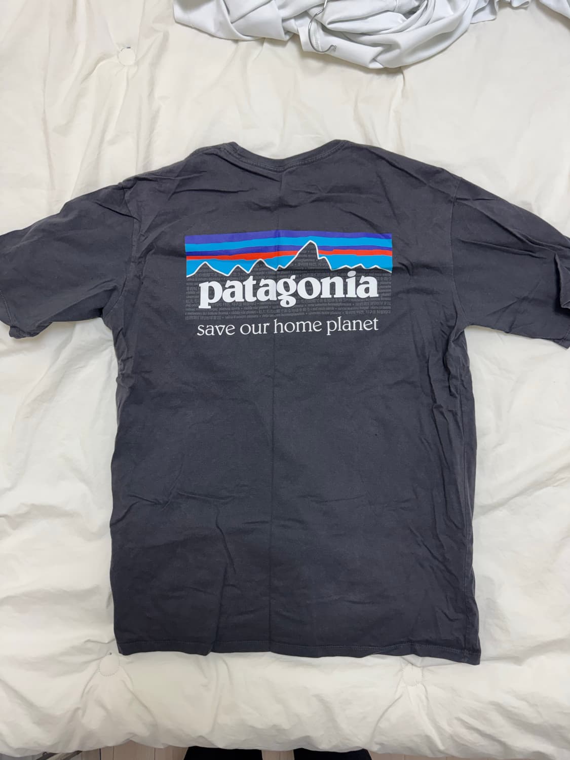 파타고니아 P-6 티셔츠 M 잉크 블랙 상품이미지3