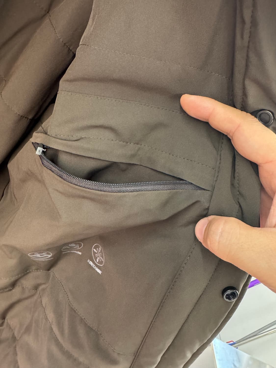 마시모두띠 누빔 셔츠 재킷 XL 상품이미지9