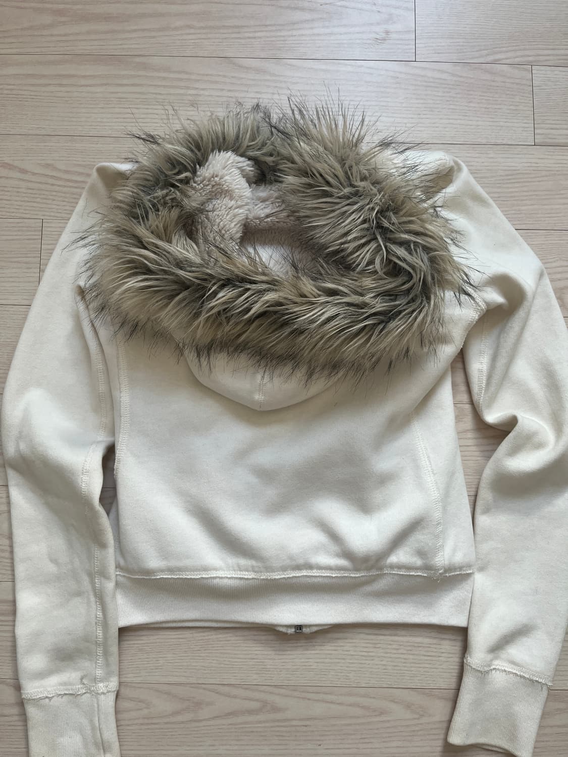 아베크롬비 울프죠 아이보리 후드집업 상품이미지7