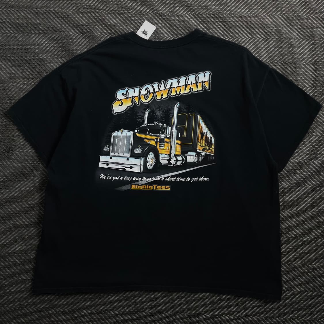 USA 오리지널 박시핏 BANDIT 레이싱 티셔츠o 4174 상품이미지4