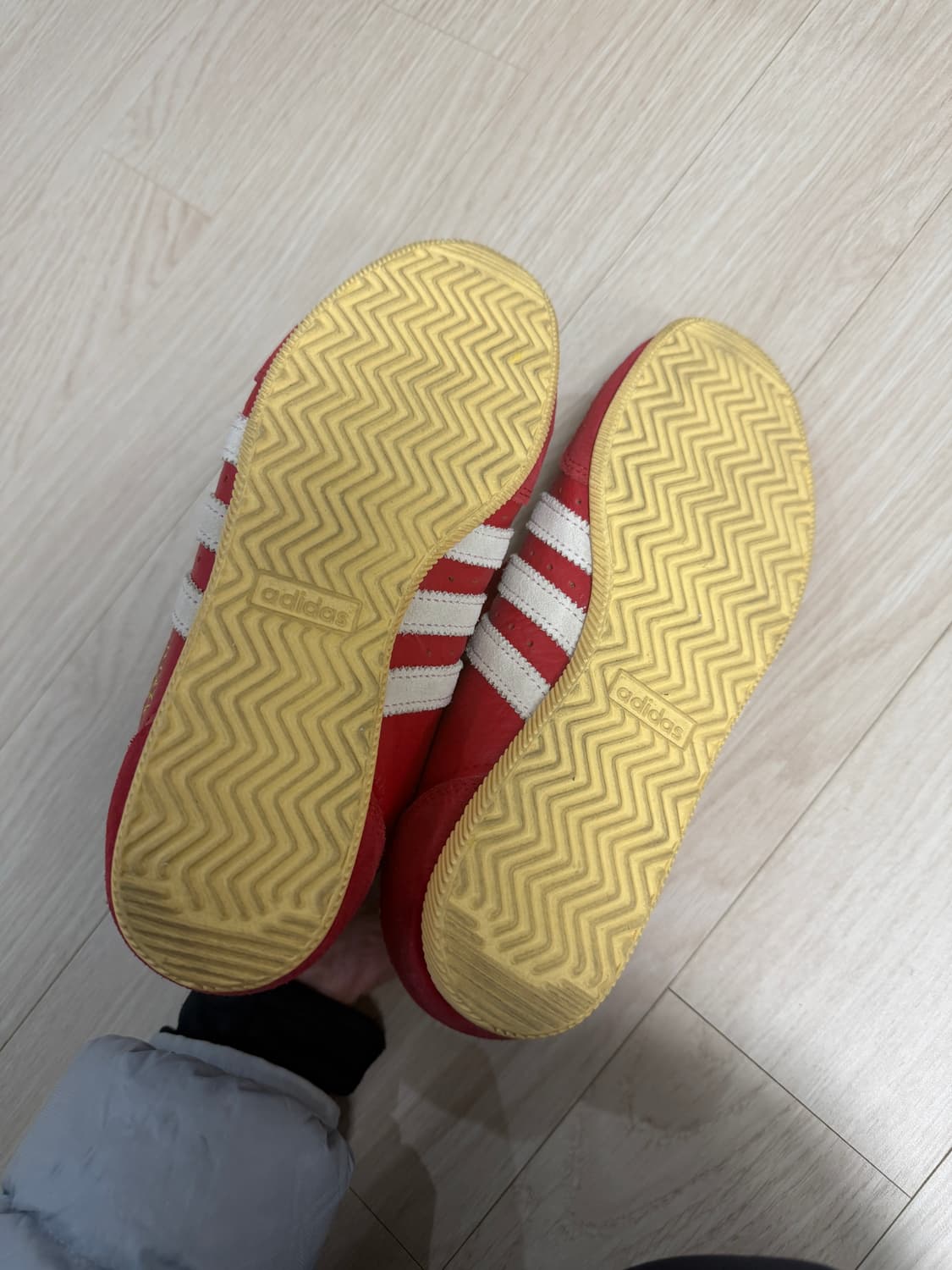 아디다스 재팬 슈즈 베러 스칼렛 오프 화이트 235 상품이미지5