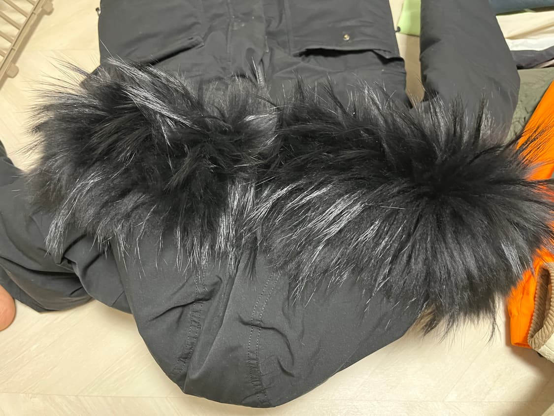 에눌가능 K2 롱패딩 블랙 / 사이즈 85 (S) 상품이미지4