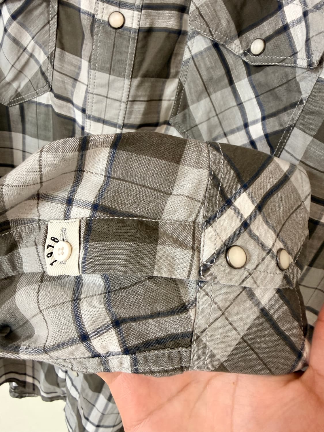 디젤 웨스턴 셔츠 상품이미지4