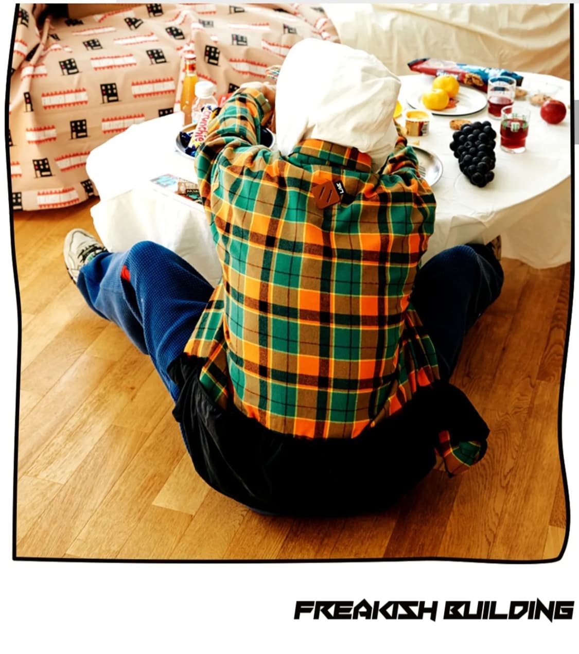 (실착2회) 프리키쉬빌딩 체크셔츠 상품이미지3