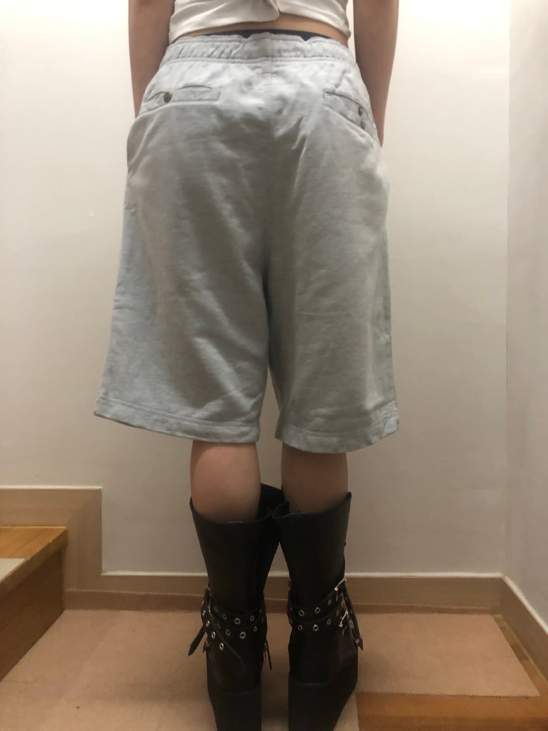 빈티지 아디다스 그레이 버뮤다 팬츠 상품이미지8