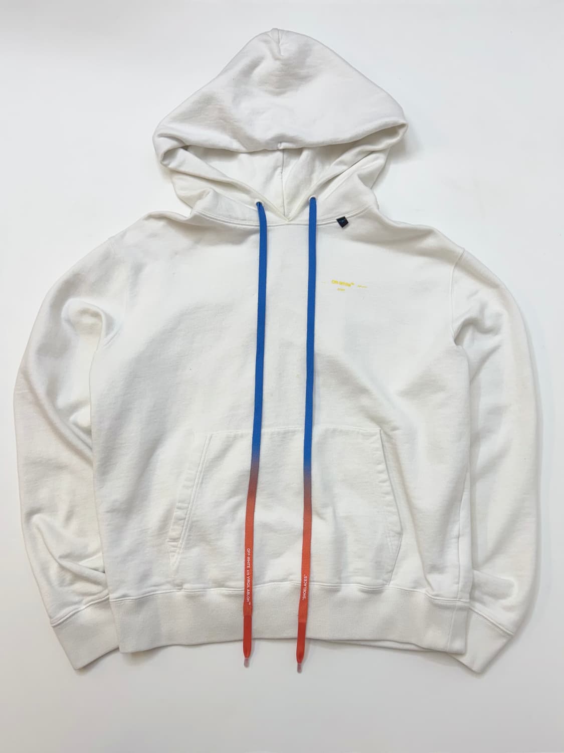 Off-white 오프화이트 아크릴 애로우 화이트 후드티 상품이미지2