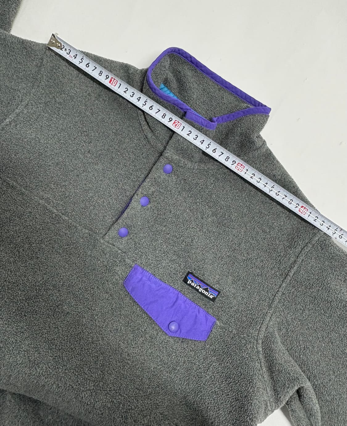 빈티지 파타고니아 신칠라 스냅티 그레이 우먼즈M 상품이미지9