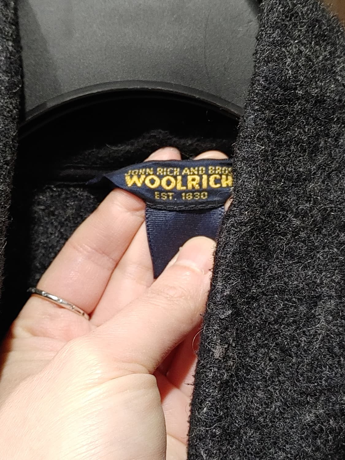 무배) 울리치 울 플리스 자켓  - M 상품이미지3