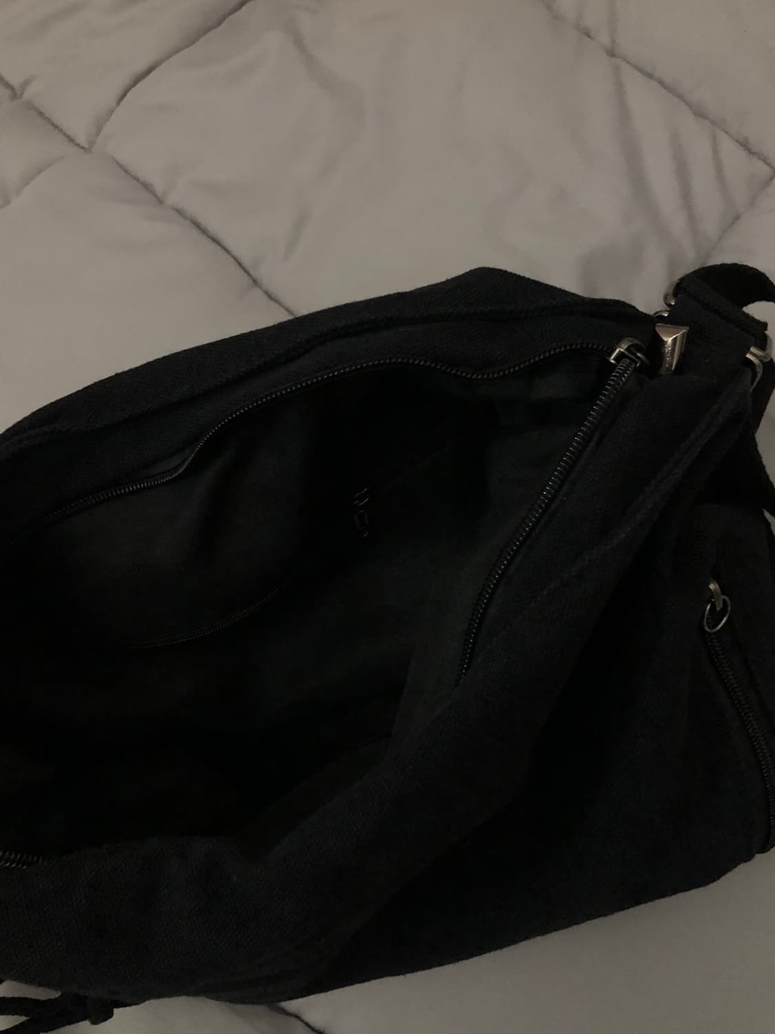 3way 캔버스 가방 블랙 상품이미지6