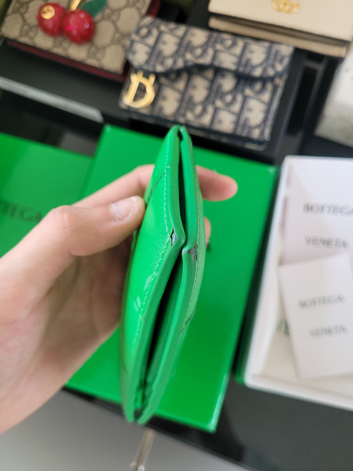 보테가베네타 그린 오거나이저 상품이미지3