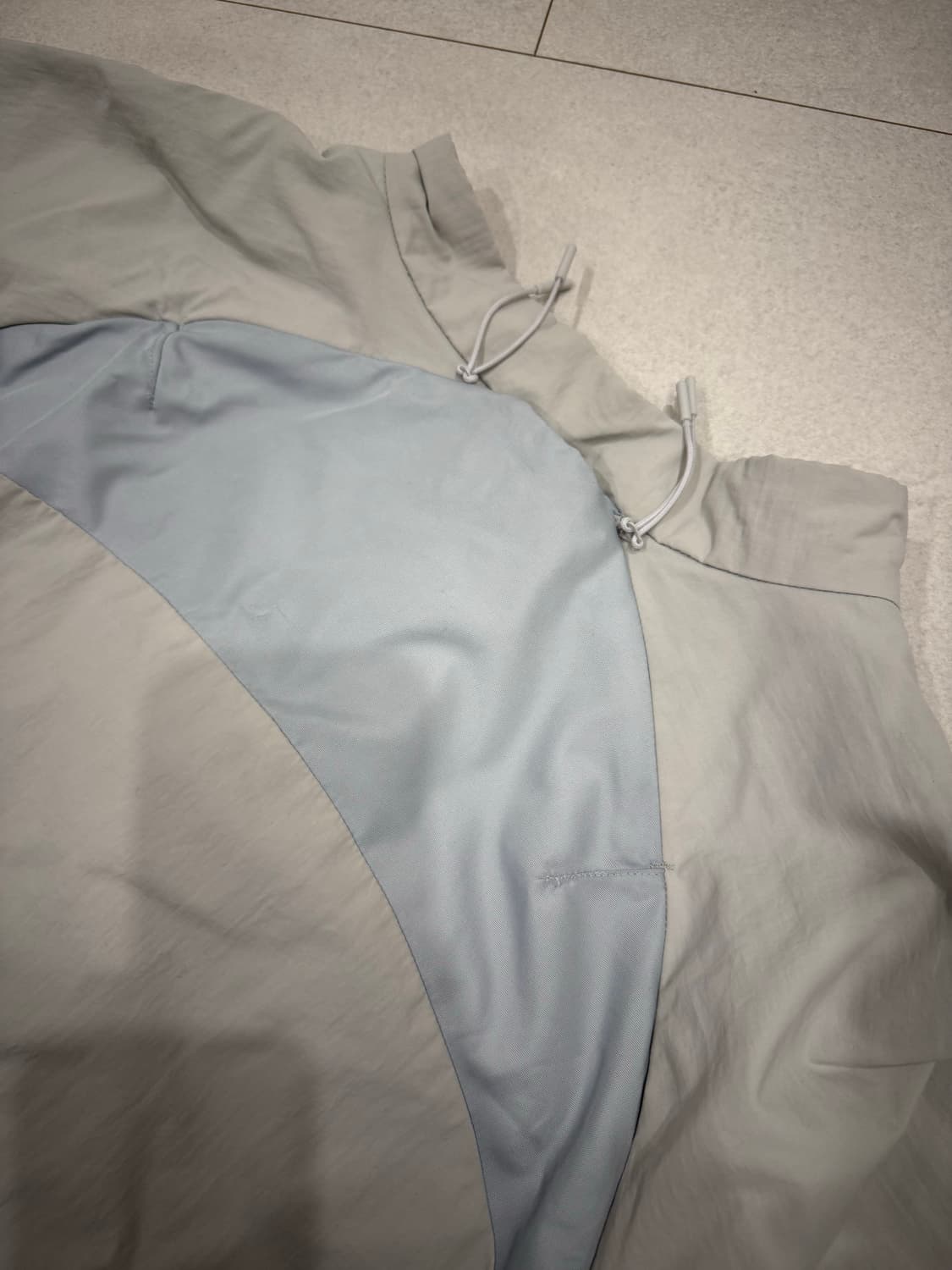 산산기어 콘트레스트 자켓 라이트 그레이 상품이미지5