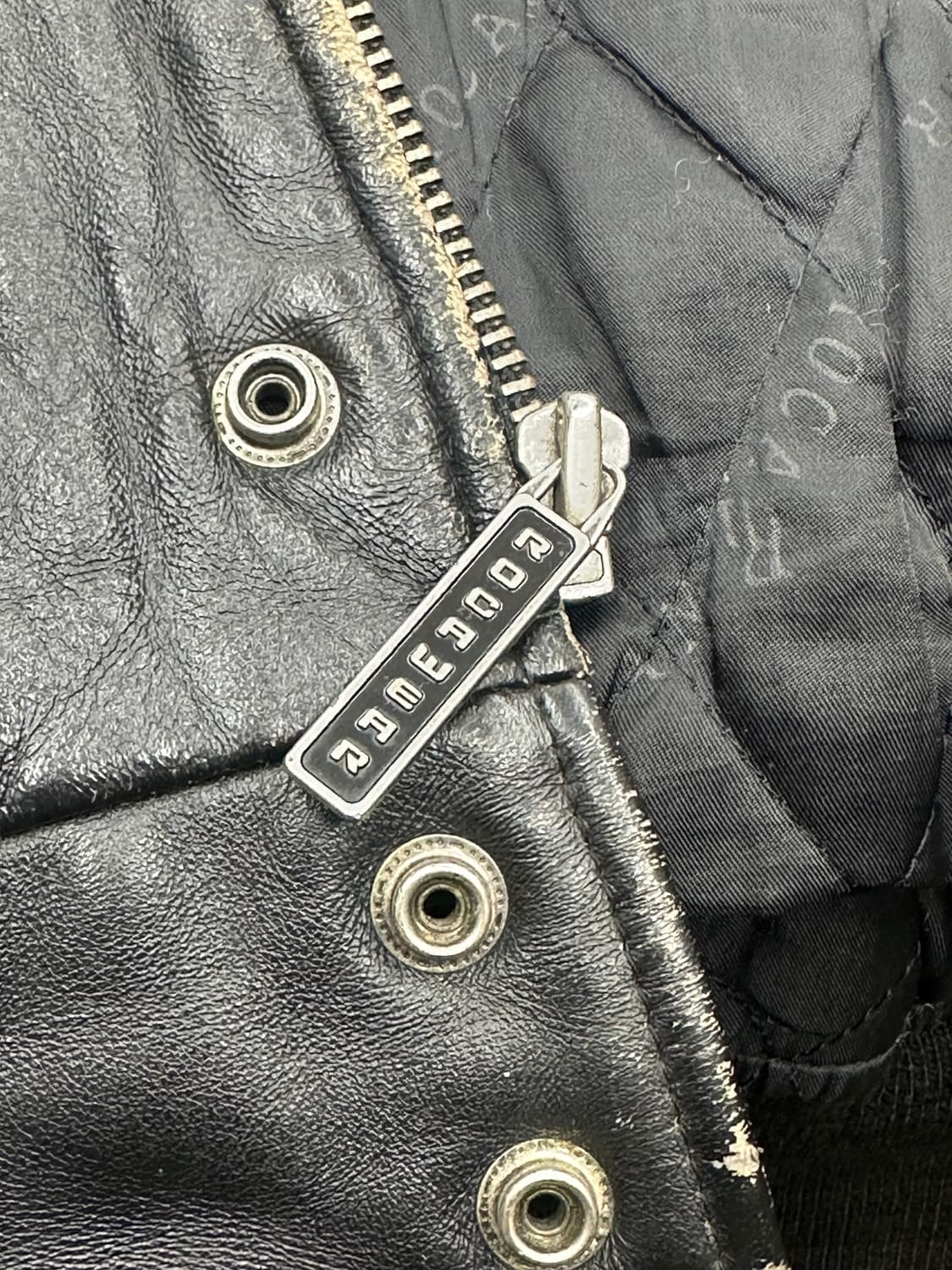 00s 로카웨어 레더 자켓 2XL 상품이미지6