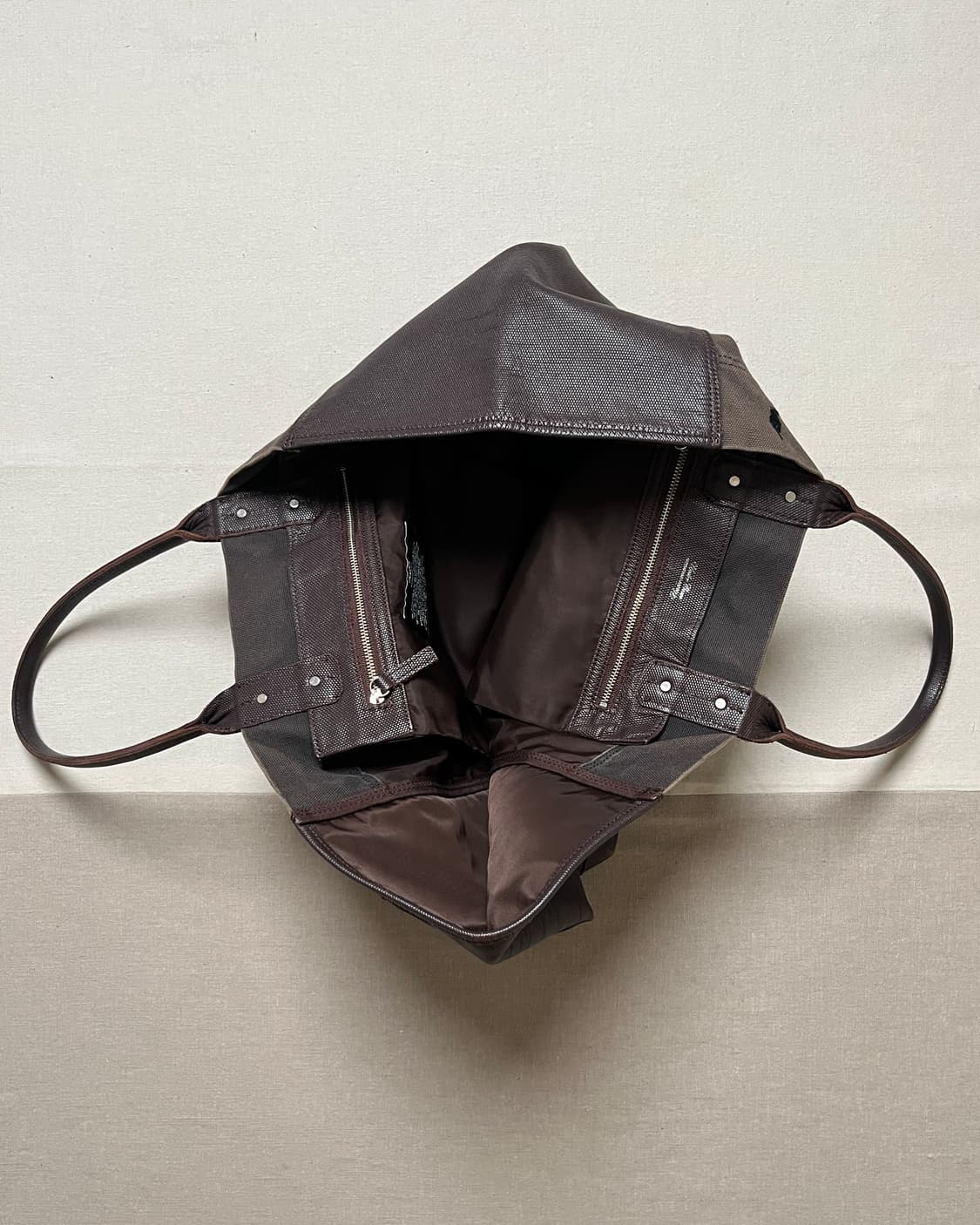 언더커버 13ss heaven 미들핑거 토트백 undercover 상품이미지3