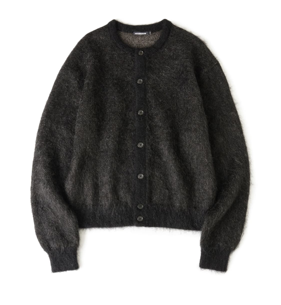해칭룸 모헤어 가디건 블랙 상품이미지1