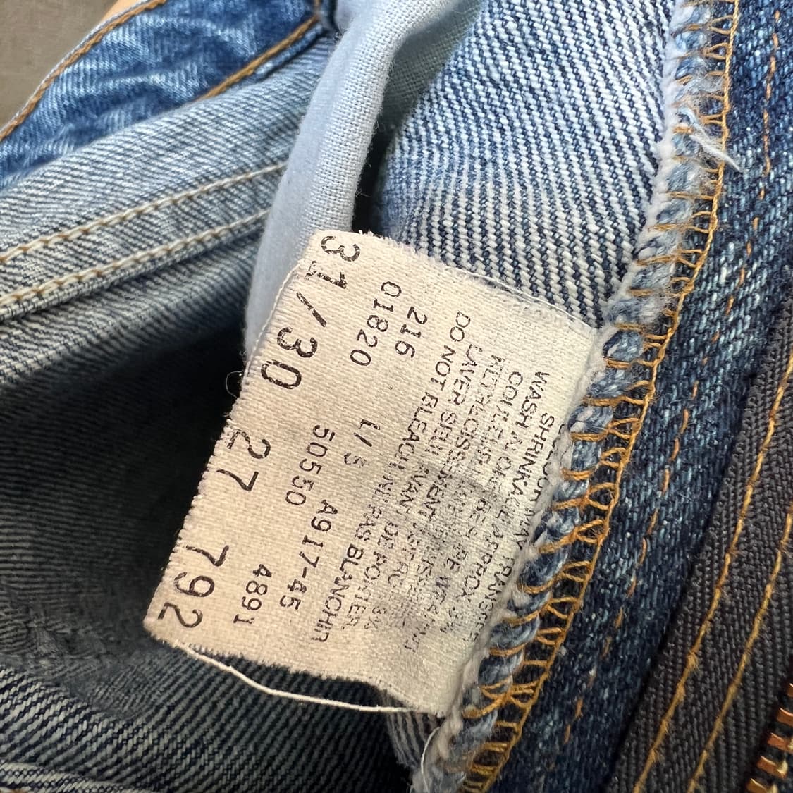 90‘s 리바이스 550 릴렉스핏 테이퍼드 데님 상품이미지5