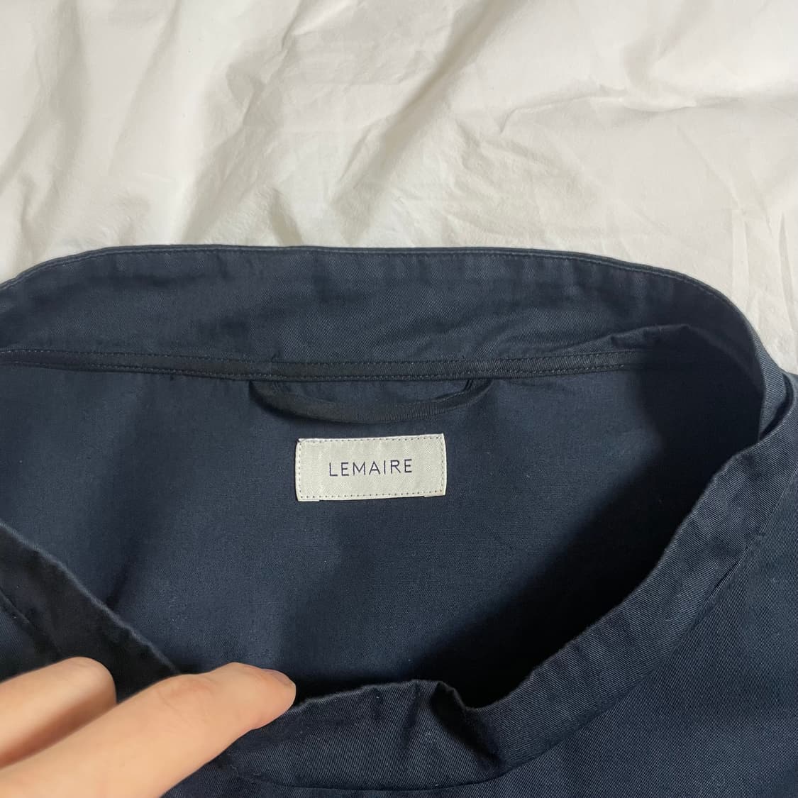 르메르 크루넥 셔츠 블루종  상품이미지2