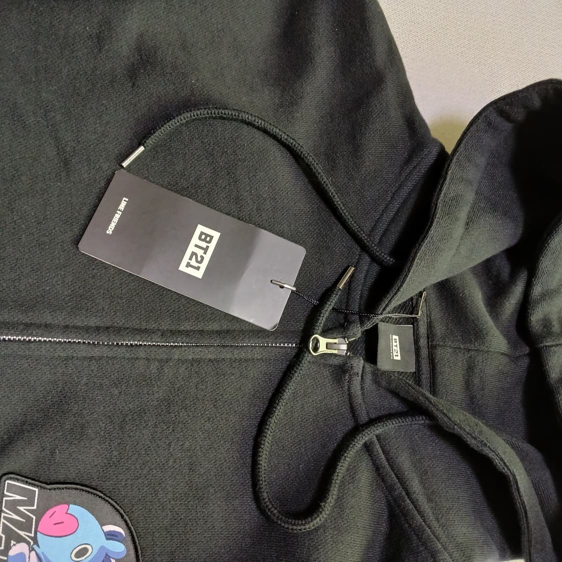 미사용 BT21 라인프렌즈 bts 후드티 굿즈 후드집업 상품이미지7