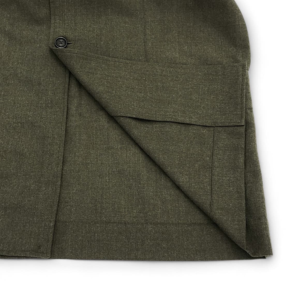 마카웨어  2/48 wool soft serge 코트 상품이미지4