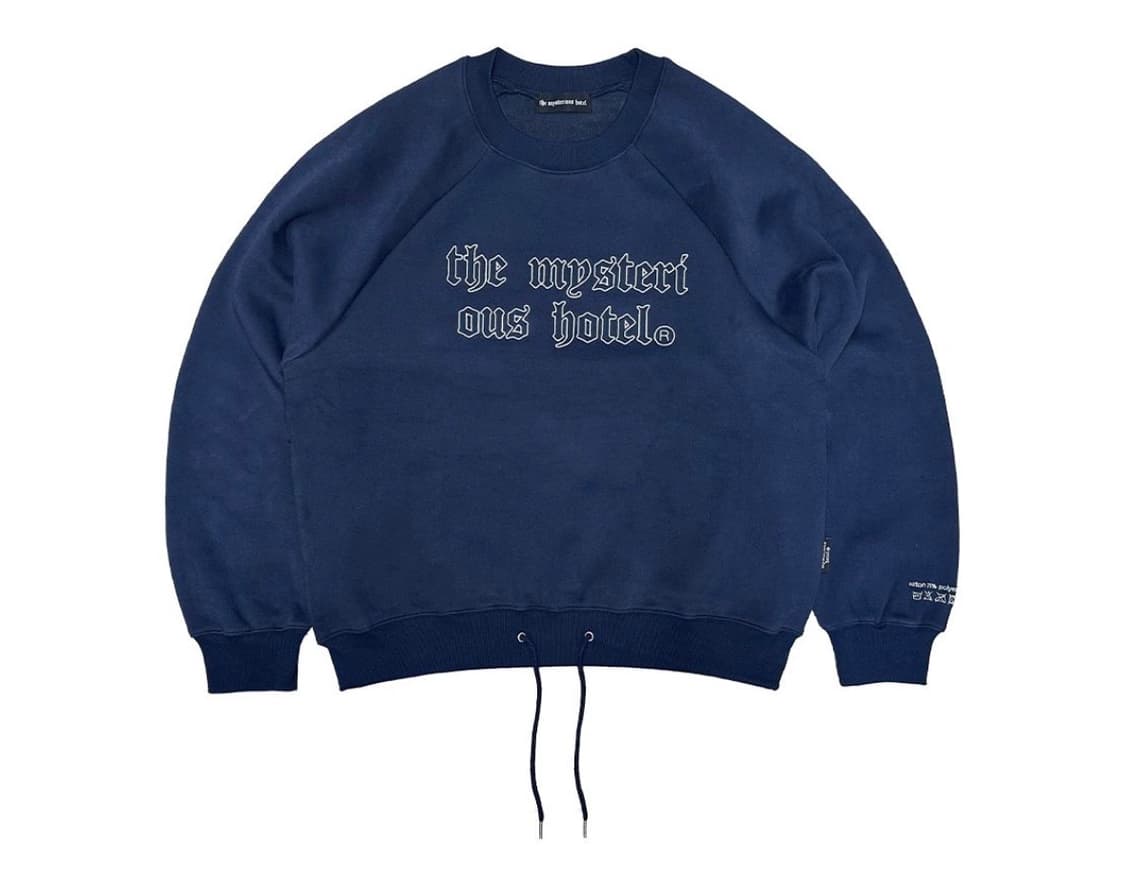 더미스테리어스호텔 와이드 맨투맨 상품이미지4