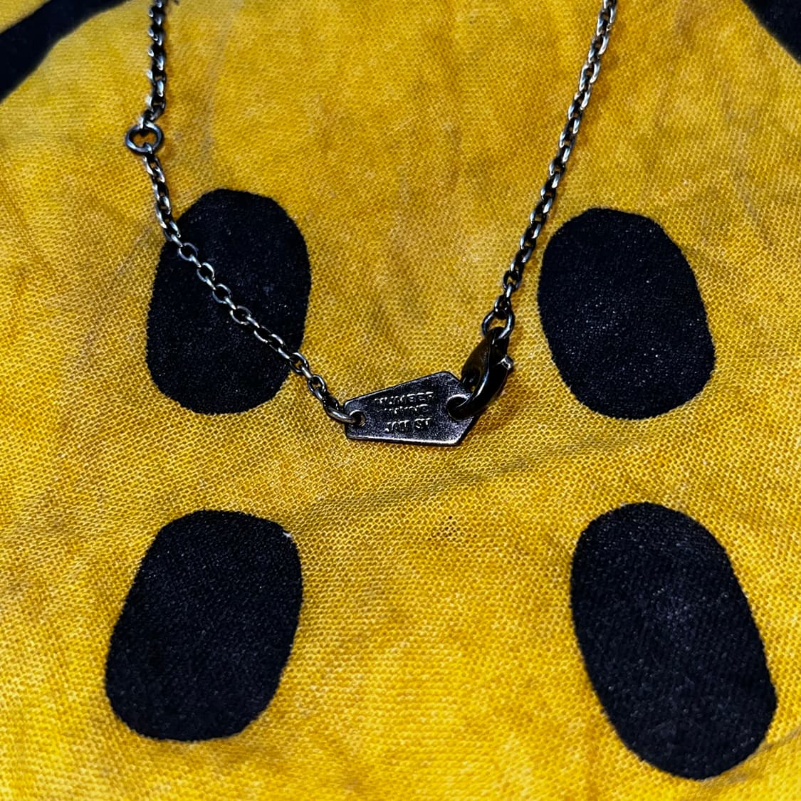 넘버나인 미키마우스 목걸이 모노 컬러 상품이미지4