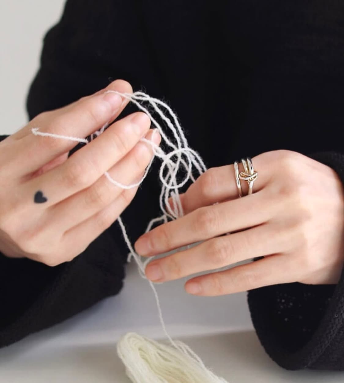 콜드프레임 Gordian Bold Knot 반지 16호 상품이미지4