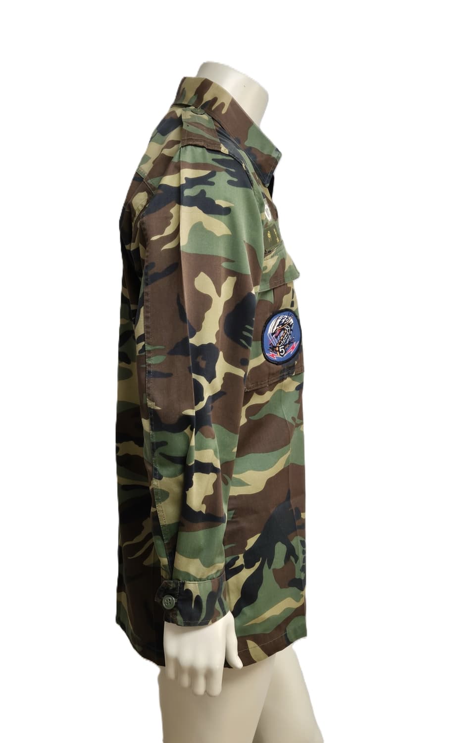 육군 구형 5공수특전여단 하사 최초기형 동계 전투복 상의 자켓 (L) 상품이미지3