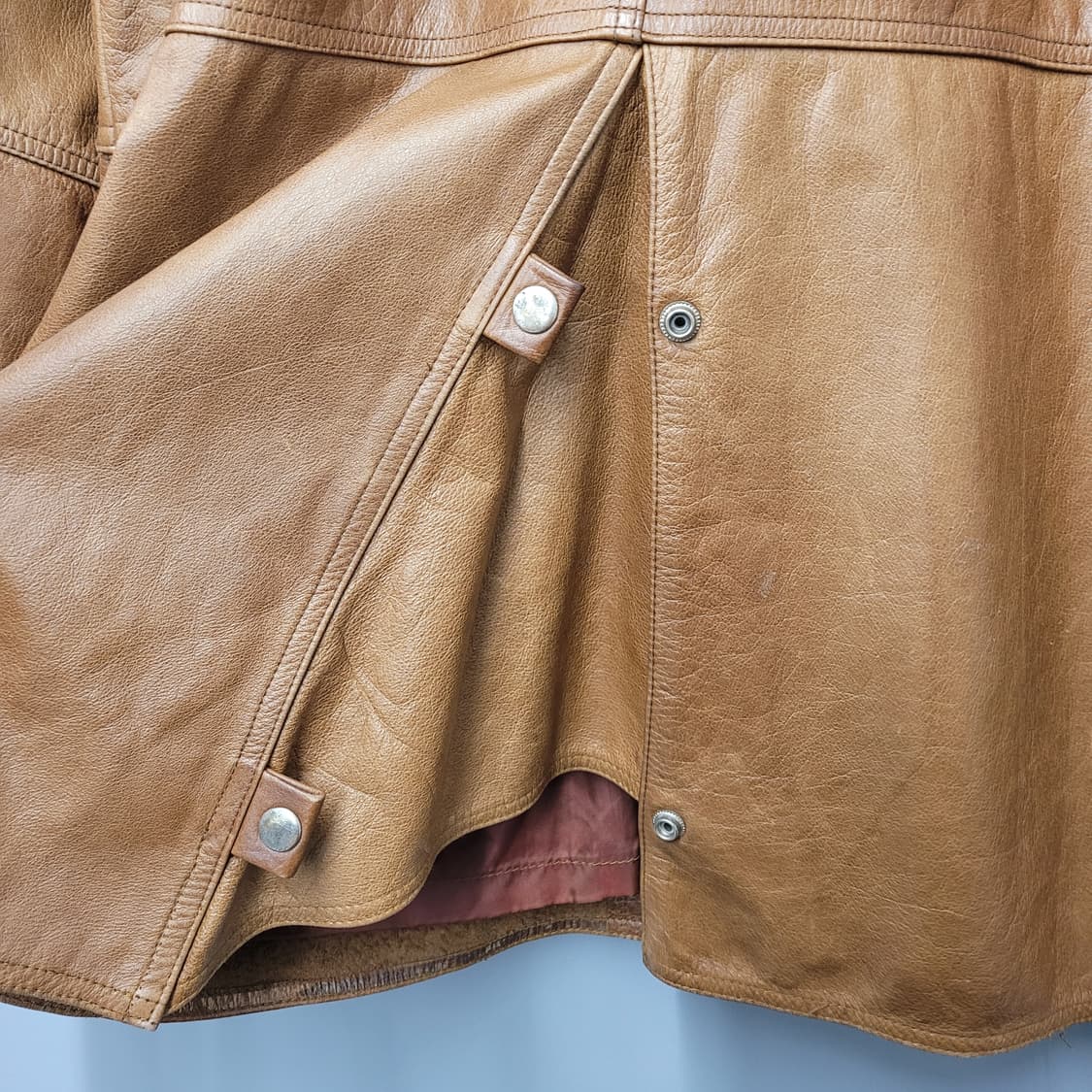 Harley Davidson 할리데이비슨 유일매물 80'sUSA 가죽자켓 상품이미지5