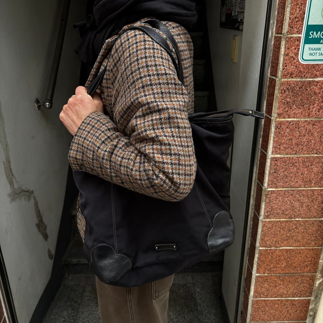 paul smith leather trimming tote bag 상품이미지2