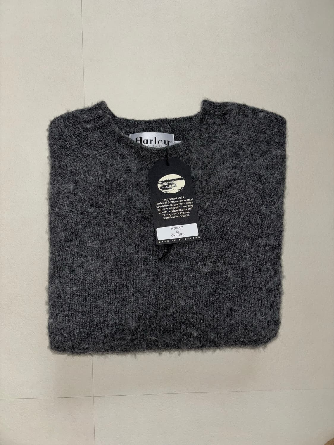 할리오브스코틀랜드 쉐기독 니트 옥스포드 m 상품이미지2