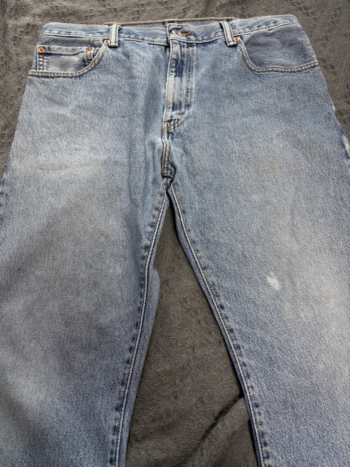 (34x32, 실측33) 리바이스 517 연청 Colombia 상품이미지6