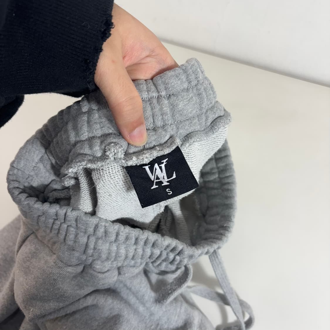 S 95 우알롱 그레이 스웻 조거팬츠 상품이미지4