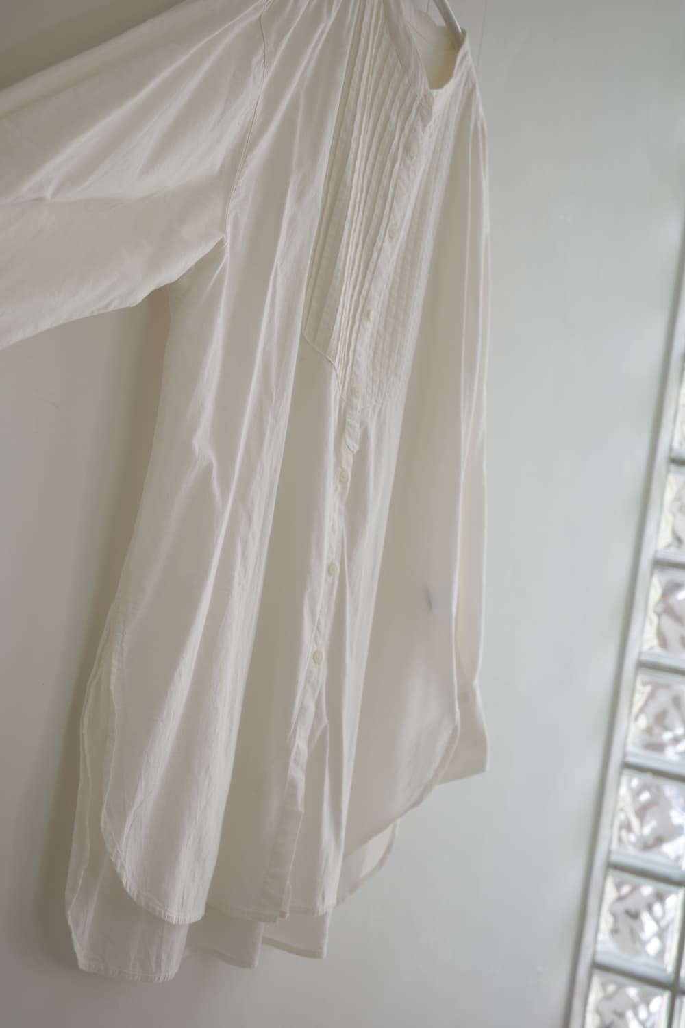 Niko and  아이보리 핀턱 롱 셔츠 남방 상품이미지7