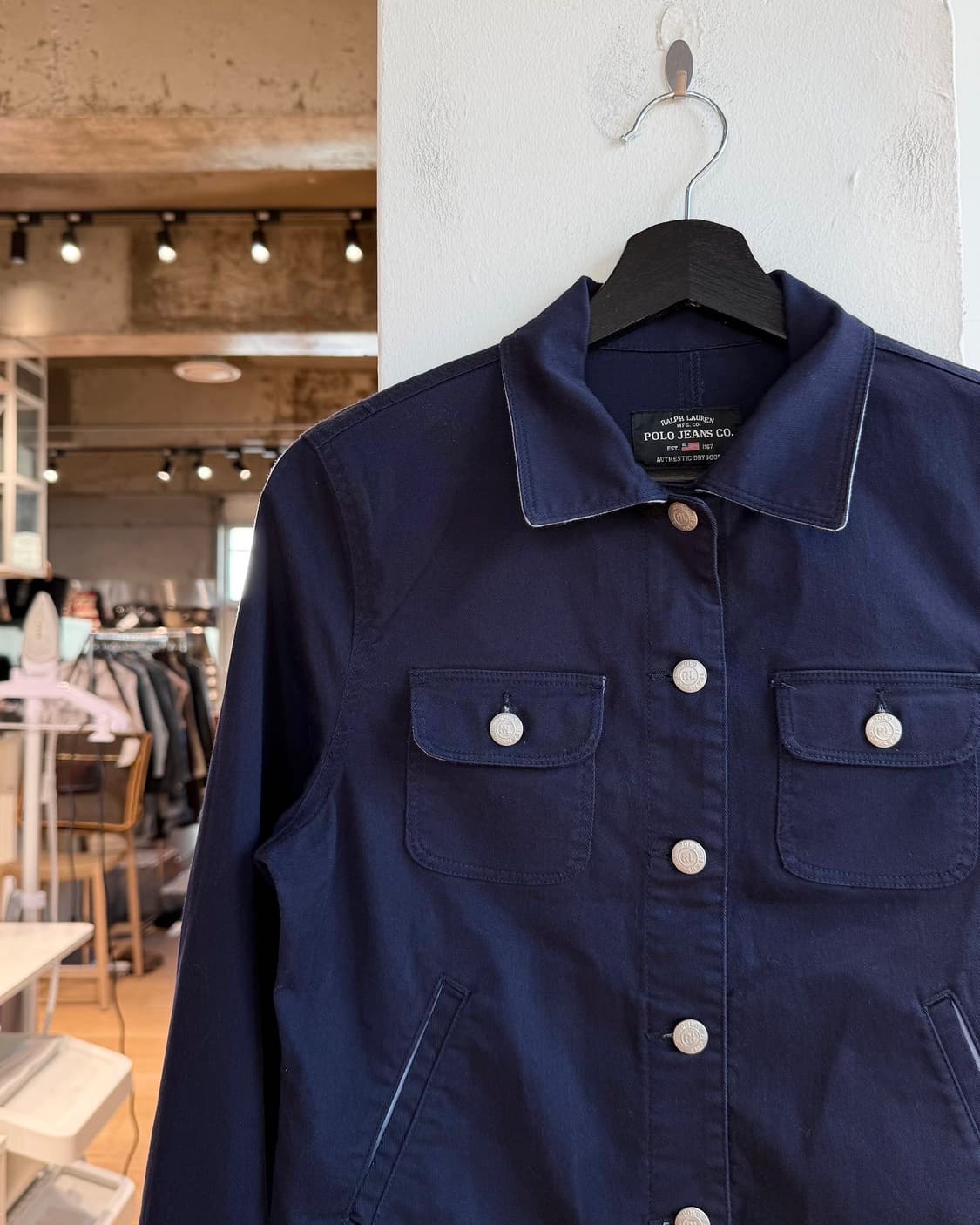 폴로 진스 네이비 트러커 자켓  상품이미지4