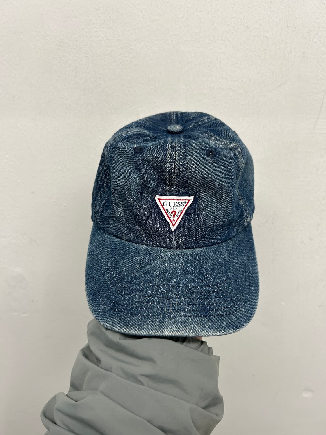 게스 데님 볼캡 모자 상품이미지2
