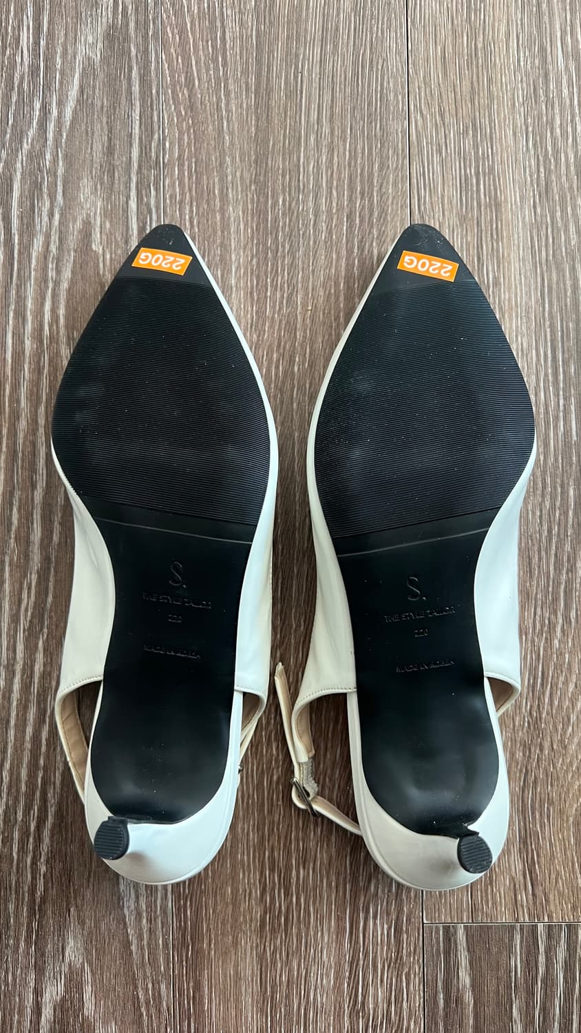 [새상품] 사뿐 로일즈 슬링백 스틸레토 6cm 220 상품이미지4