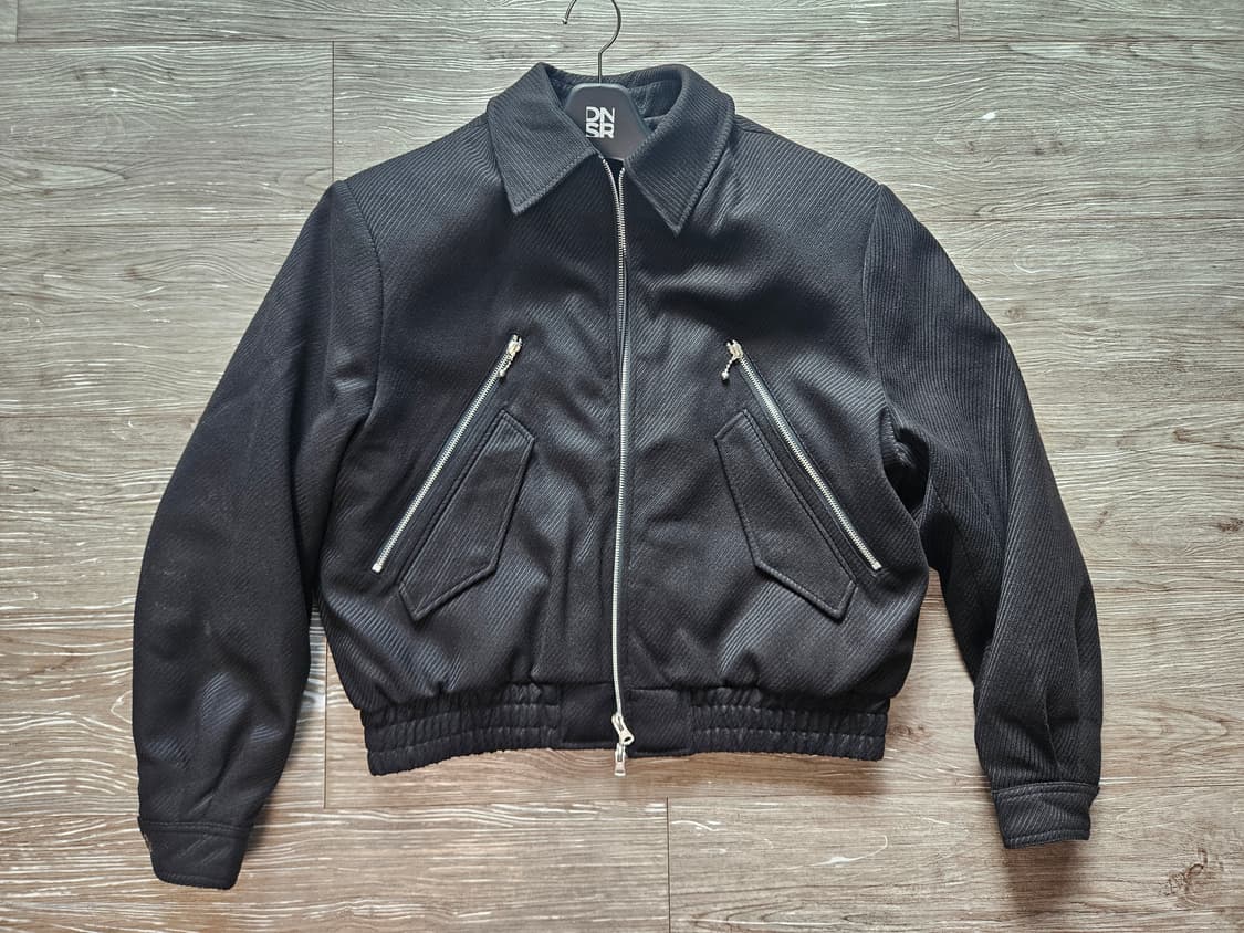 DNSR 슬래시 크롭 자켓 블랙 상품이미지2