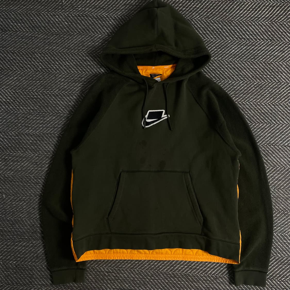 나이키 NSW 퀼티드 믹스업 후드 티셔츠o 3520 상품이미지2