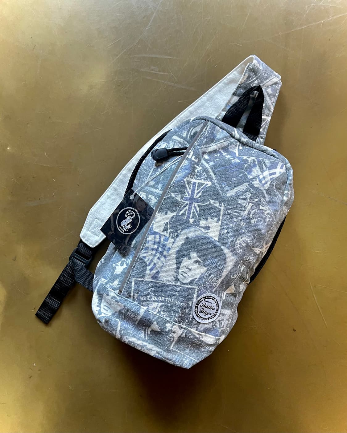 Radio Days 'The Doors' Print Sling Bag 상품이미지3