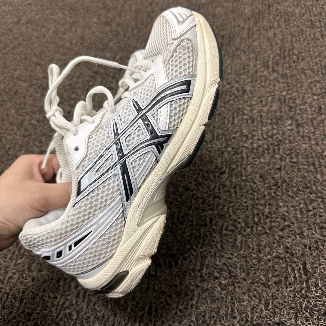 asics 아식스 젤 1130 화이트 클라우드 그레이 240 상품이미지5