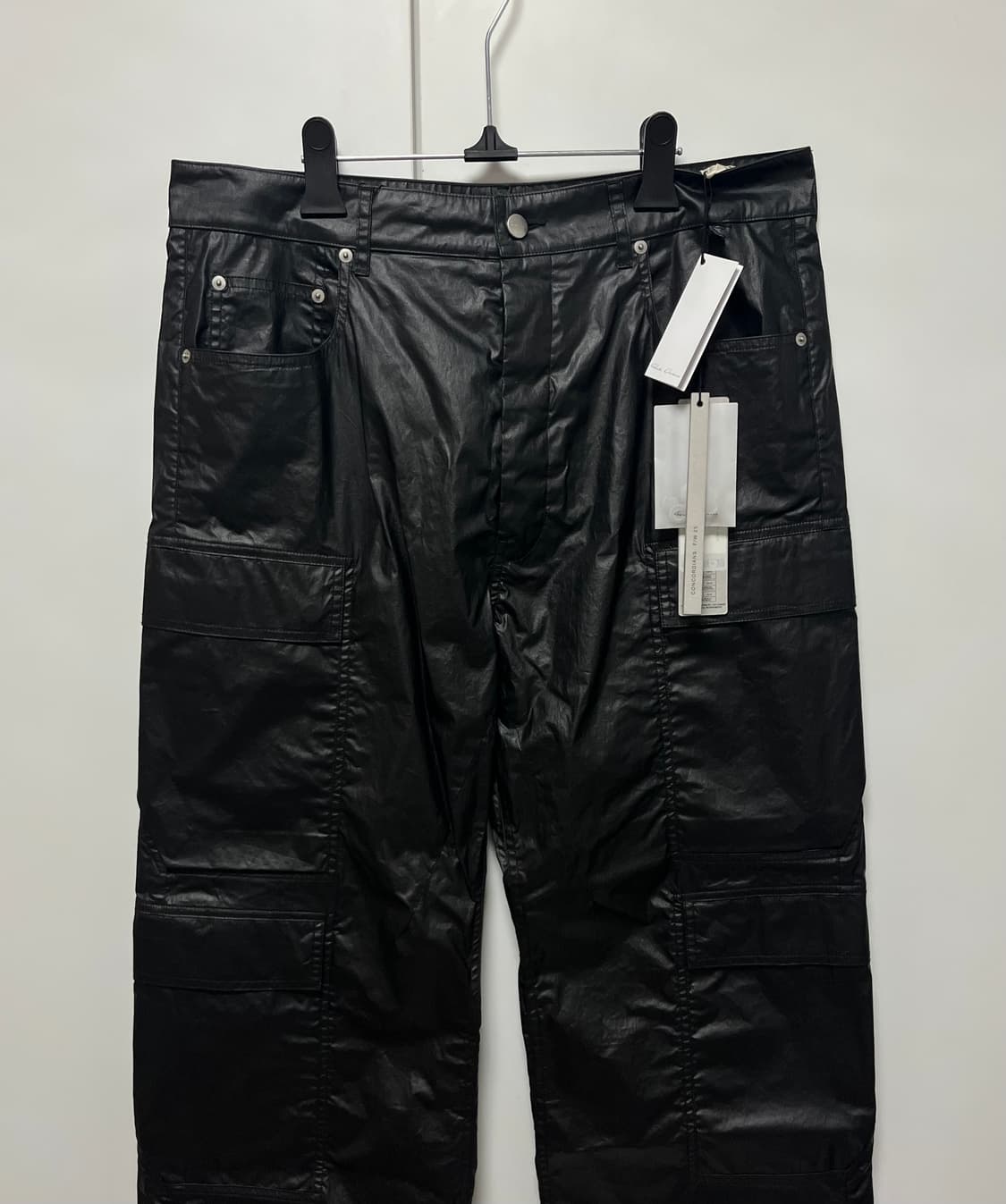 [33]릭오웬스 25fw 더블 카고 팬츠/블랙 상품이미지2