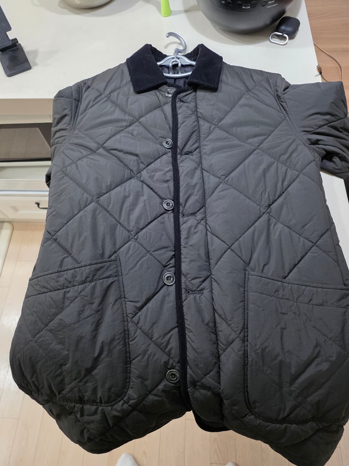 에피그램 코듀로이 퀼팅 코트 상품이미지7