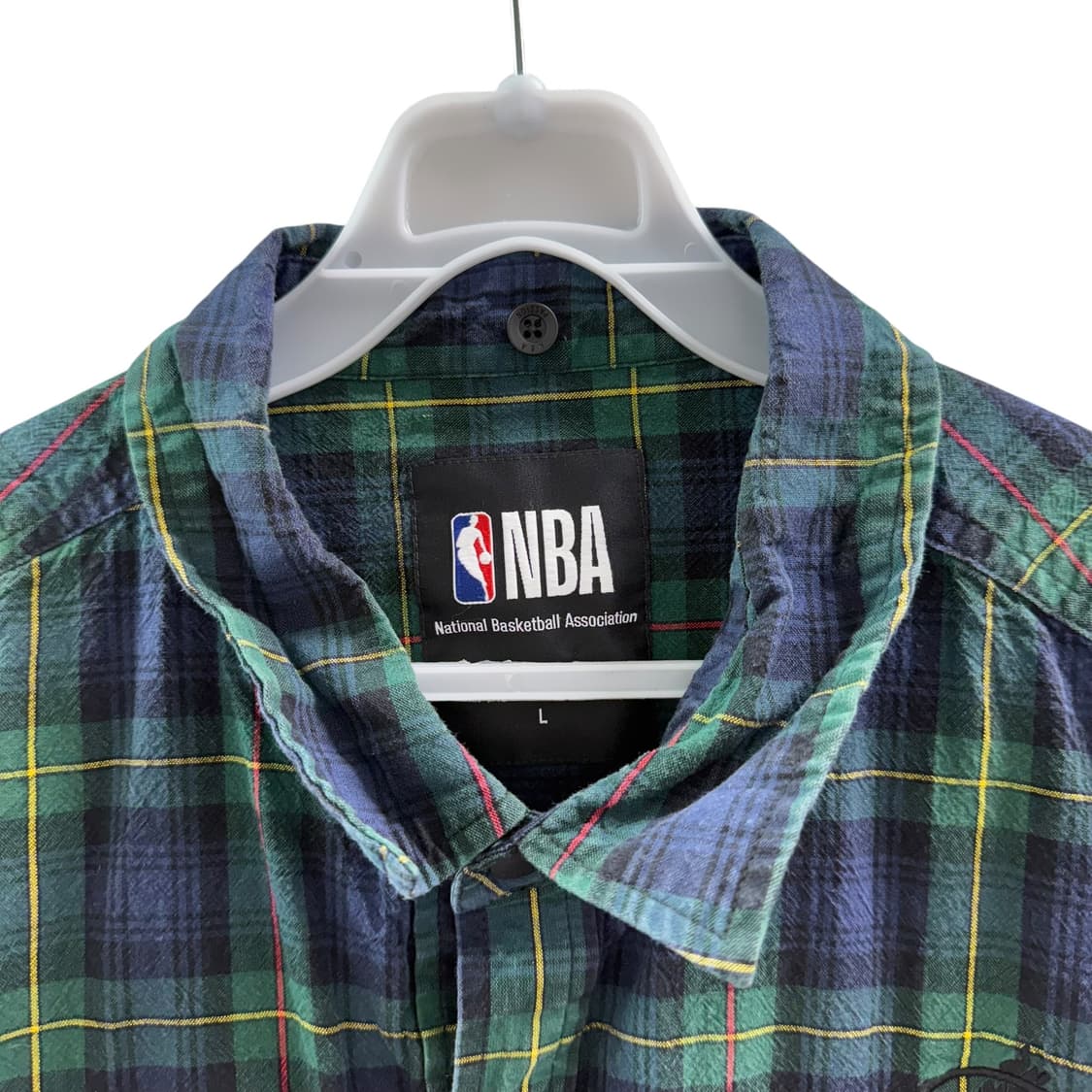 [L] NBA 타탄체크 셔츠 남방 상품이미지5