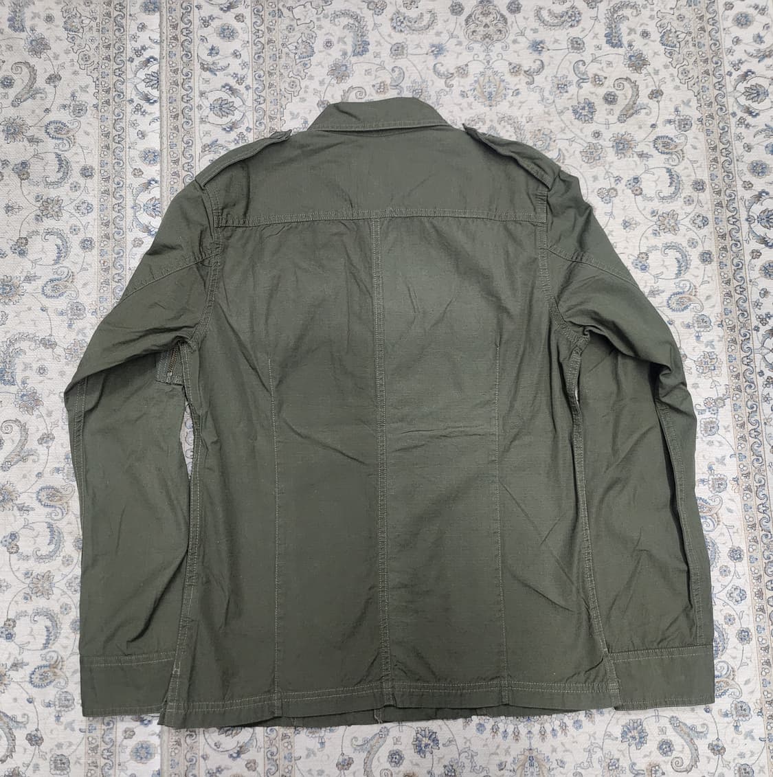 퍼플 앤 엘로우 밀리터리 셔츠 자켓 M (55까지) 상품이미지2