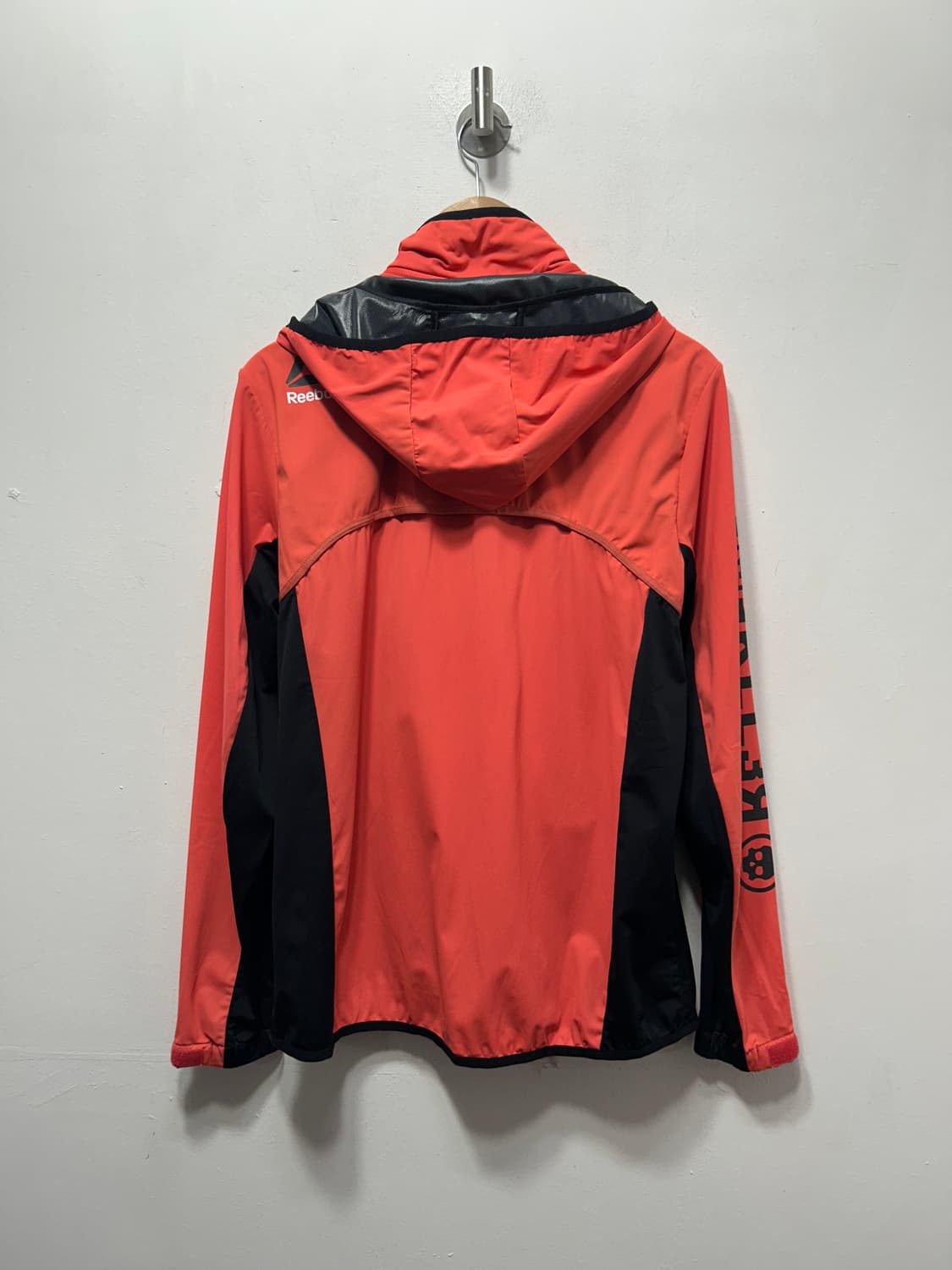 리복 후드 집업 오렌지 런닝 자켓 상의 바람막이 100 상품이미지2