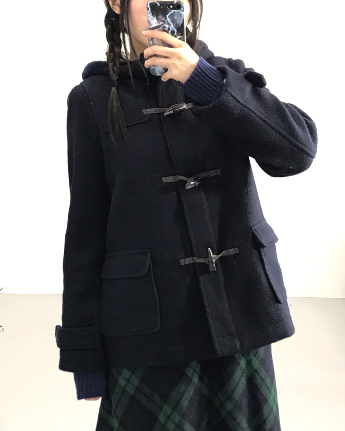 Jpn Classic Navy Hooded Duffle Coat 상품이미지3
